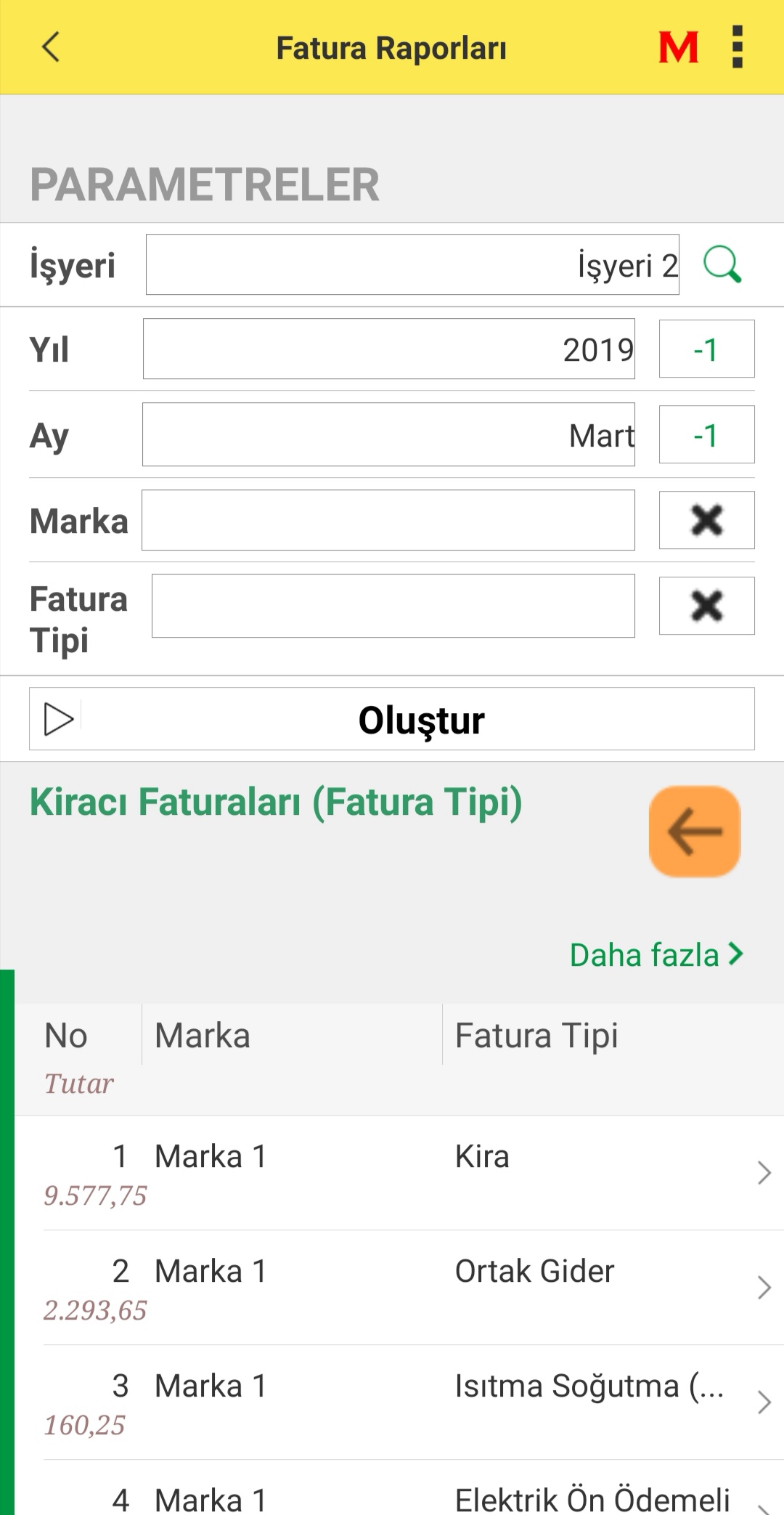 Adin-S Mall Mobil Raporlar Adin-S Mall Mobil Raporlar