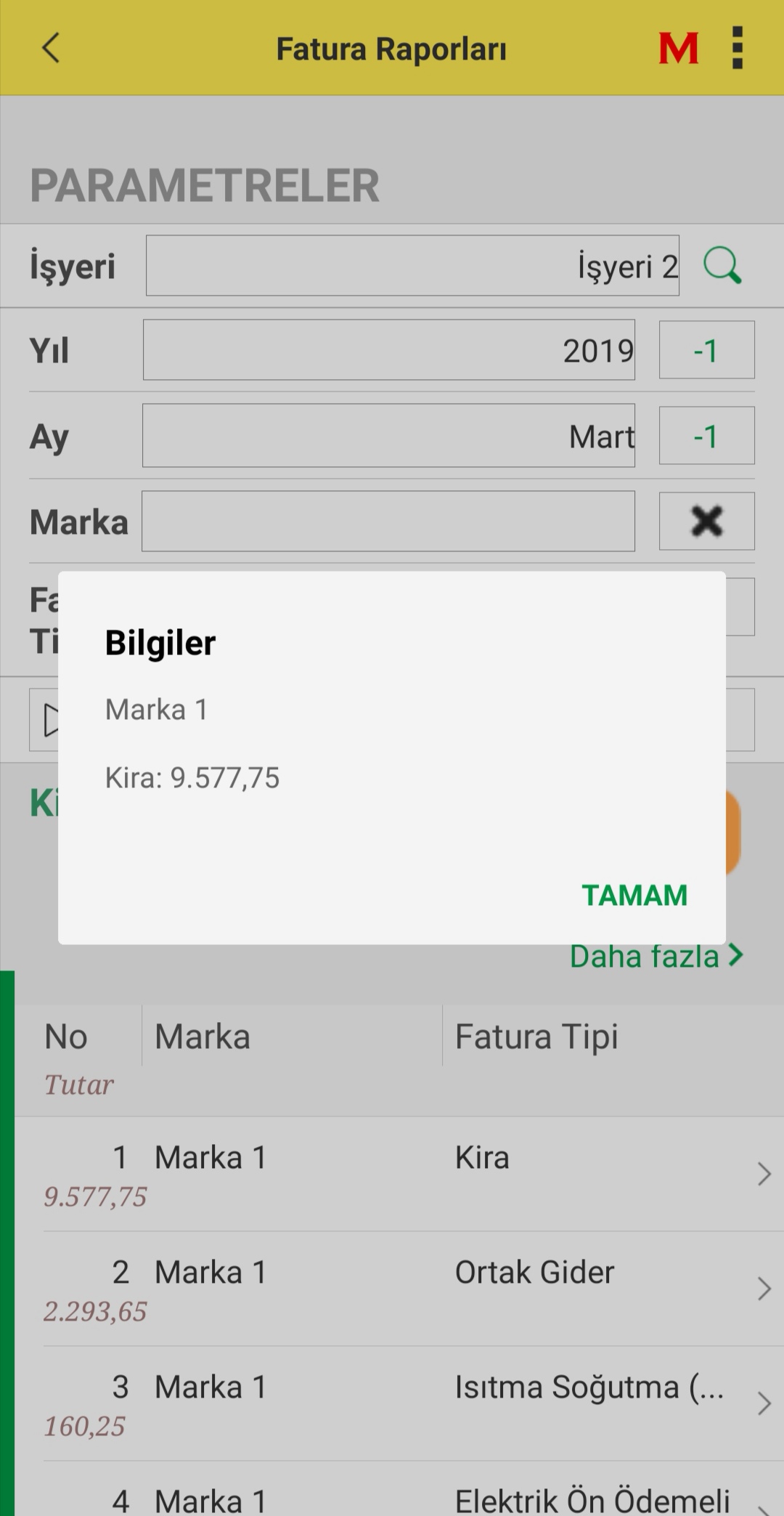 Adin-S Mall Mobil Raporlar Adin-S Mall Mobil Raporlar