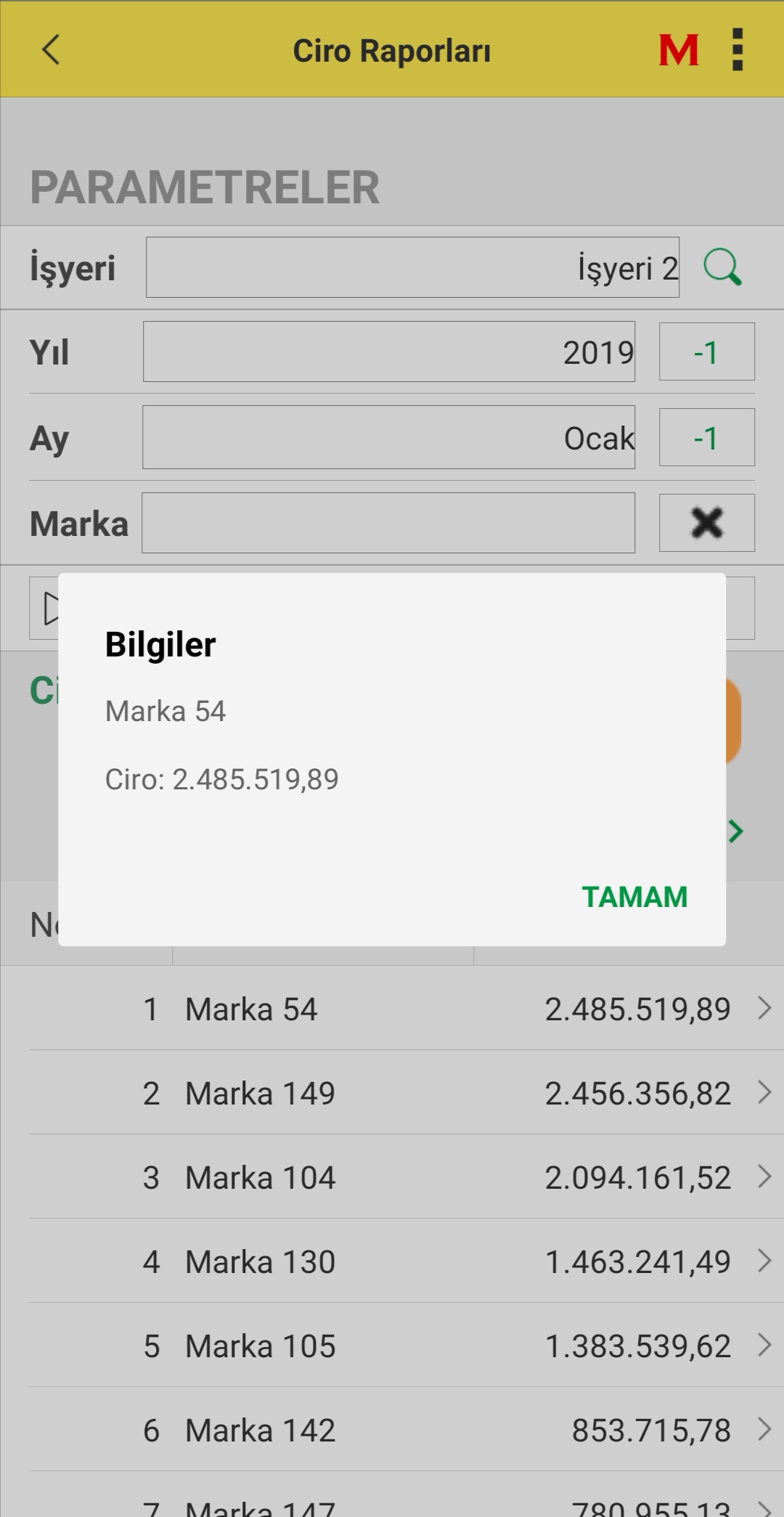 Adin-S Mall Mobil Raporlar Adin-S Mall Mobil Raporlar