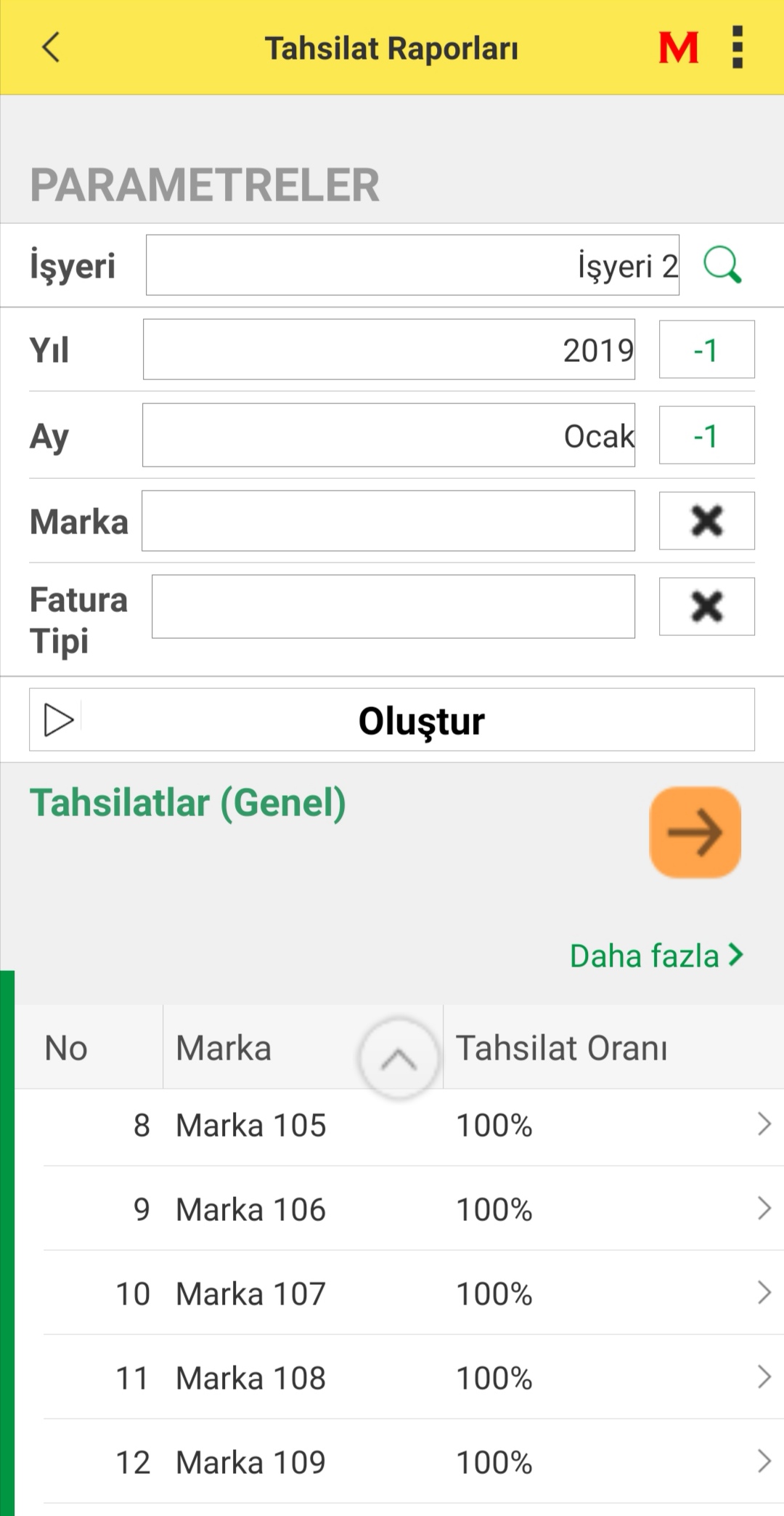 Adin-S Mall Mobil Raporlar Adin-S Mall Mobil Raporlar