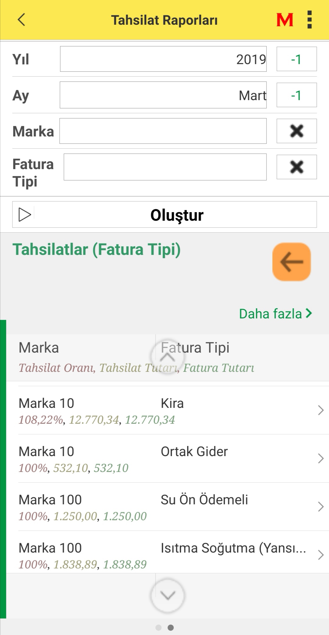 Adin-S Mall Mobil Raporlar Adin-S Mall Mobil Raporlar