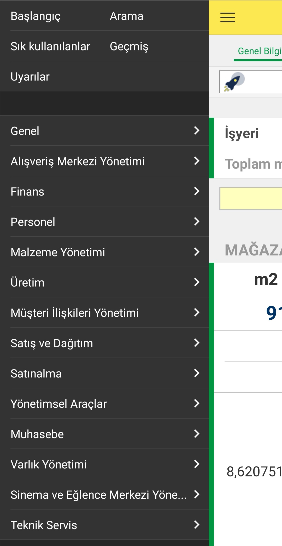 Adin-S Mall Mobil Raporlar Adin-S Mall Mobil Raporlar
